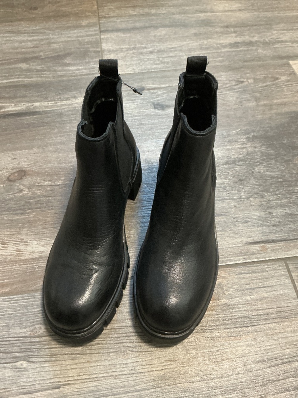 Beautiful Pleather Black Boots